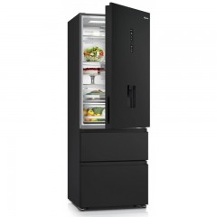 Hisense RT641N4WFE1 Ψυγειοκαταψύκτης Total NoFrost Υ200xΠ70.4xΒ69.4εκ. Μαύρος